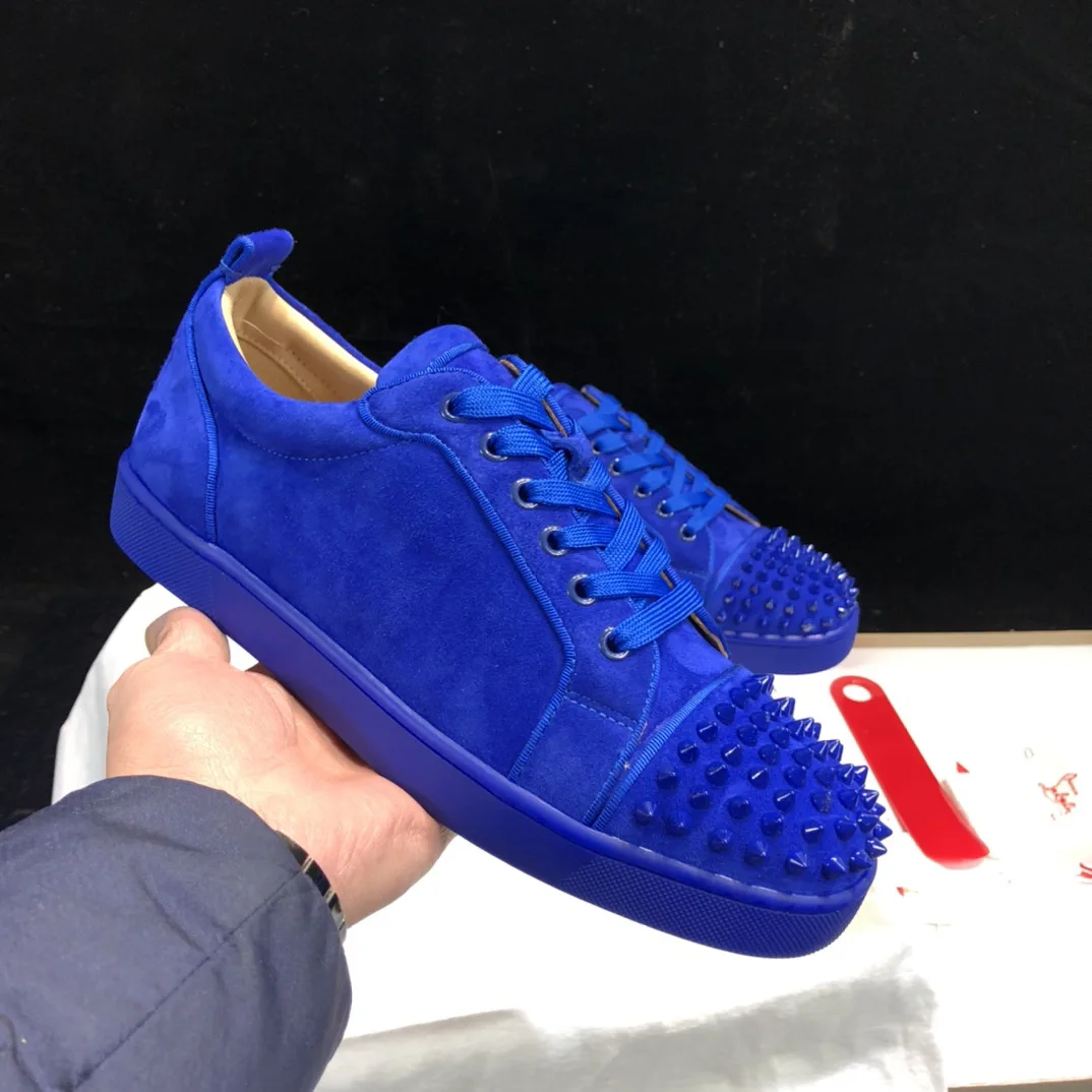 Men's Spiked Toe Casual Sneakers image 1