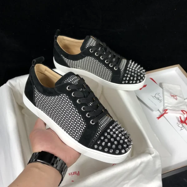 Men's Spiked Toe Casual Skate Shoes image 1