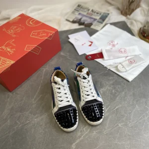 Spiked Toe Casual Skate Sneakers image 1