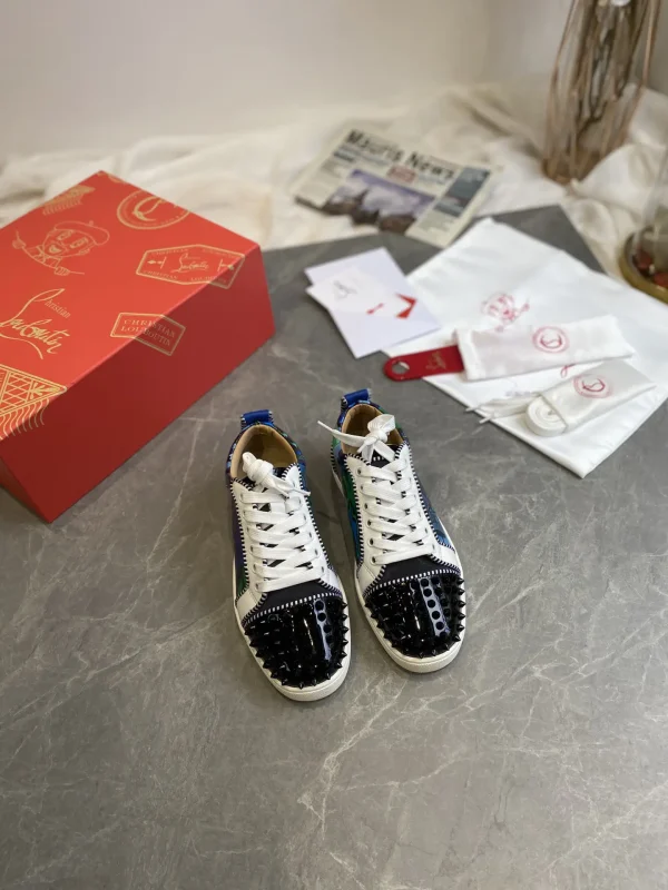 Spiked Toe Casual Skate Sneakers image 1