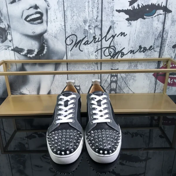 Men's Spiked Toe Casual Sneakers image 1