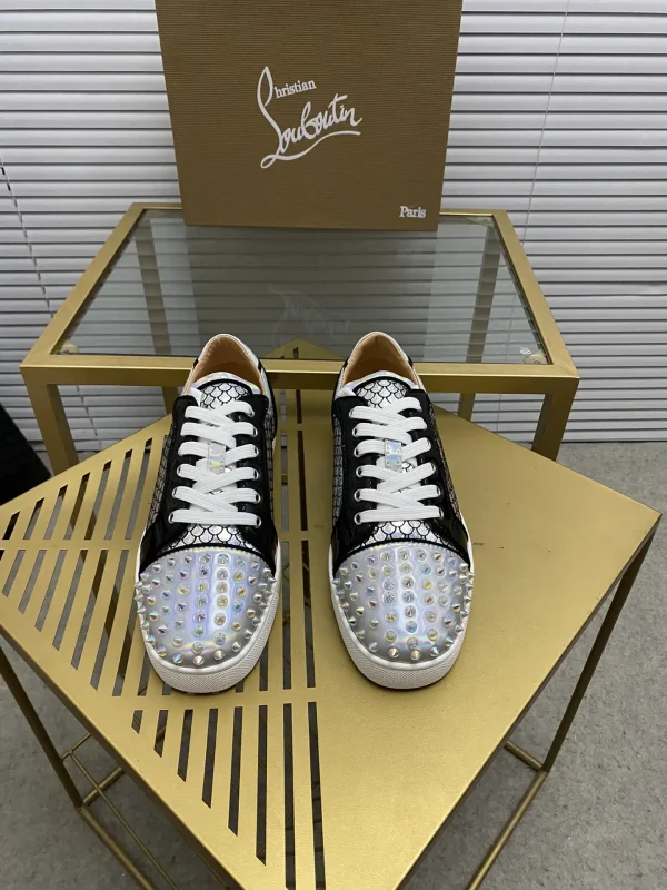 Spiked Toe Casual Skate Shoes image 1