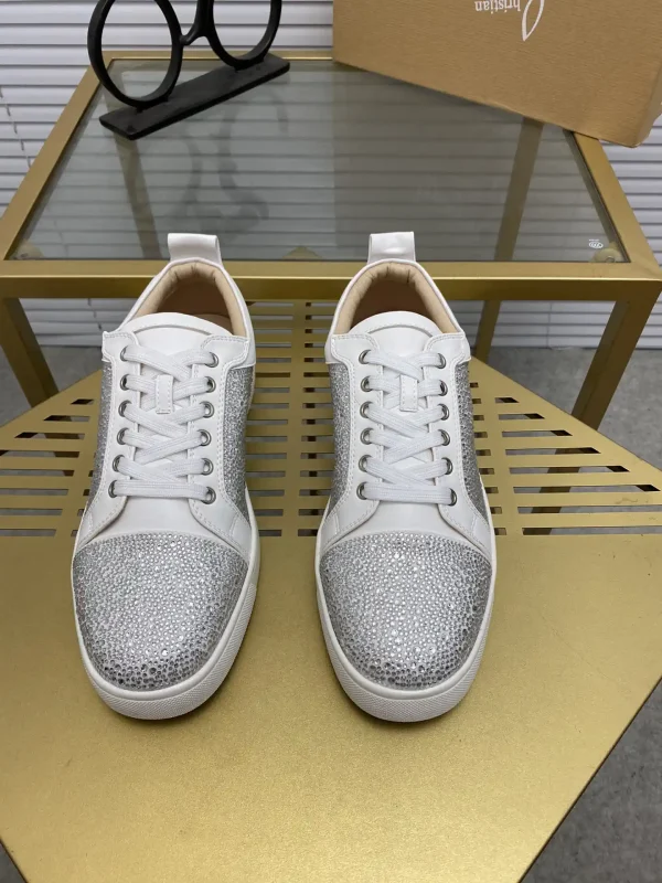 Rhinestone High-Top Casual Sneakers image 1
