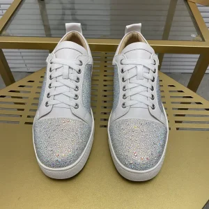 Rhinestone High Top Casual Sneakers image 1