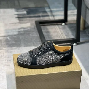 Men's Rhinestone Decor Casual Skate Shoes image 1