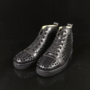 Men's Spiked High-Top Casual Sneakers image 1