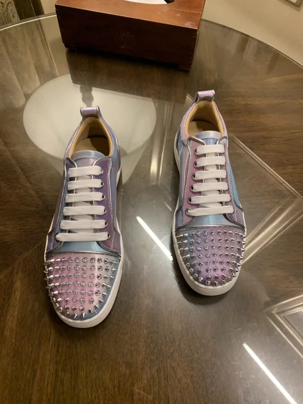 Spiked Toe Low-Top Sneakers image 1