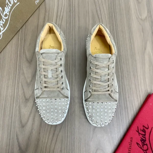Men's Spike Toe Low-Top Sneakers image 1