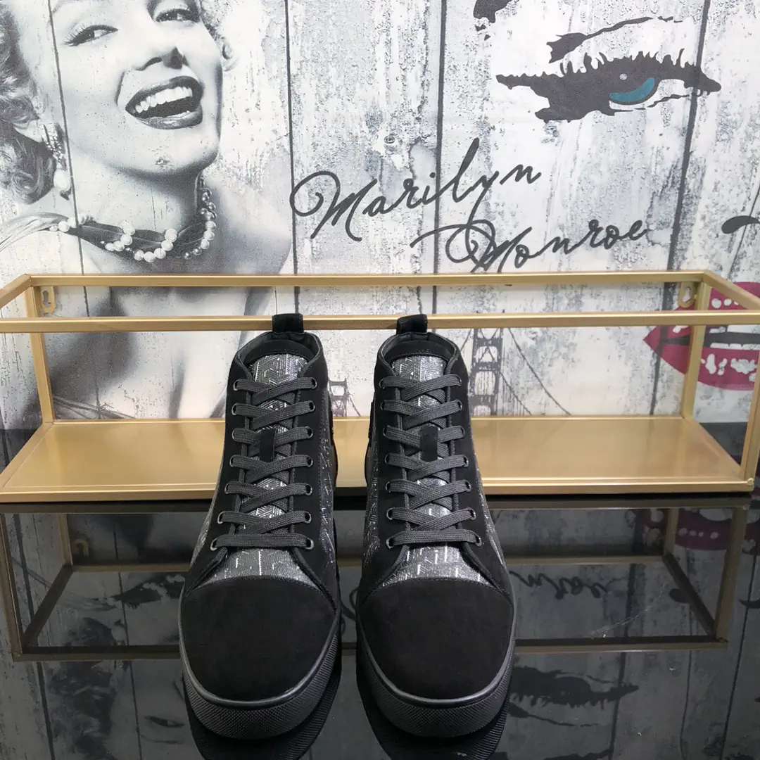 Men's High Top Casual Sneakers image 1