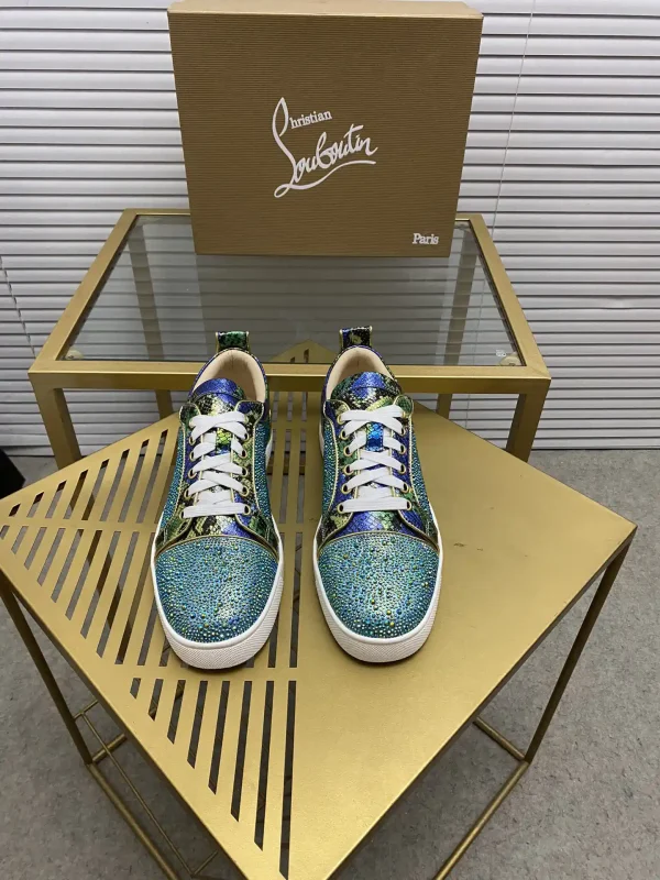 Rhinestone Decorated Casual Skate Shoes image 1