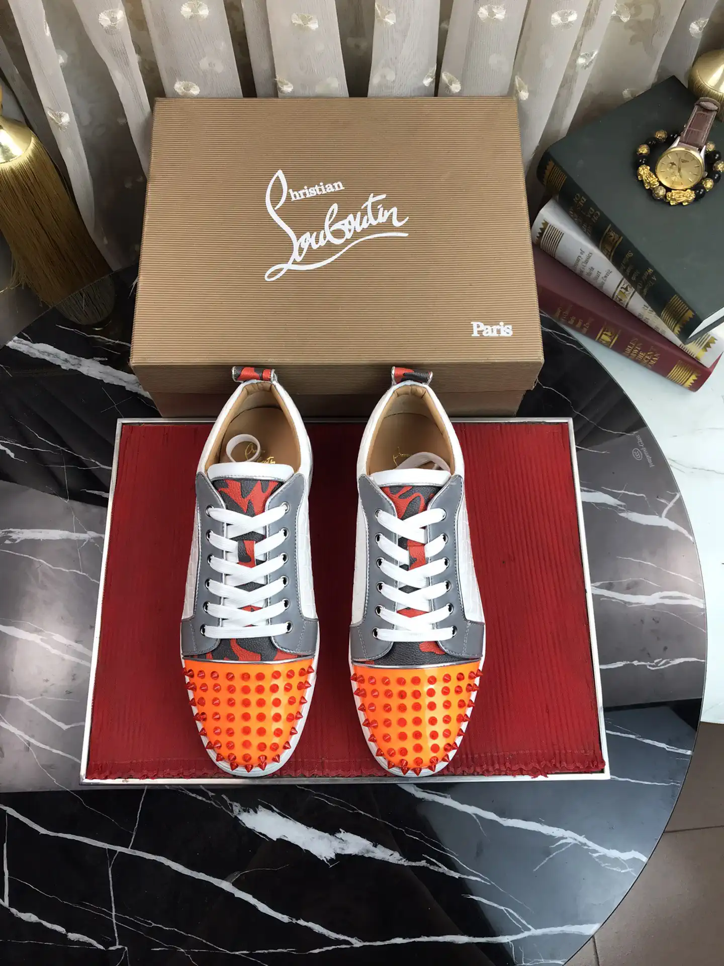 Unisex Casual Skate Shoes with Studded Toe image 1