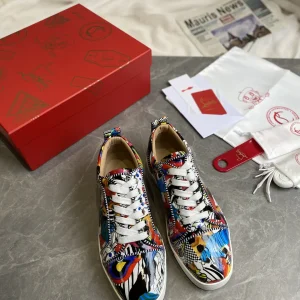 Low-Top Printed Sneakers image 1
