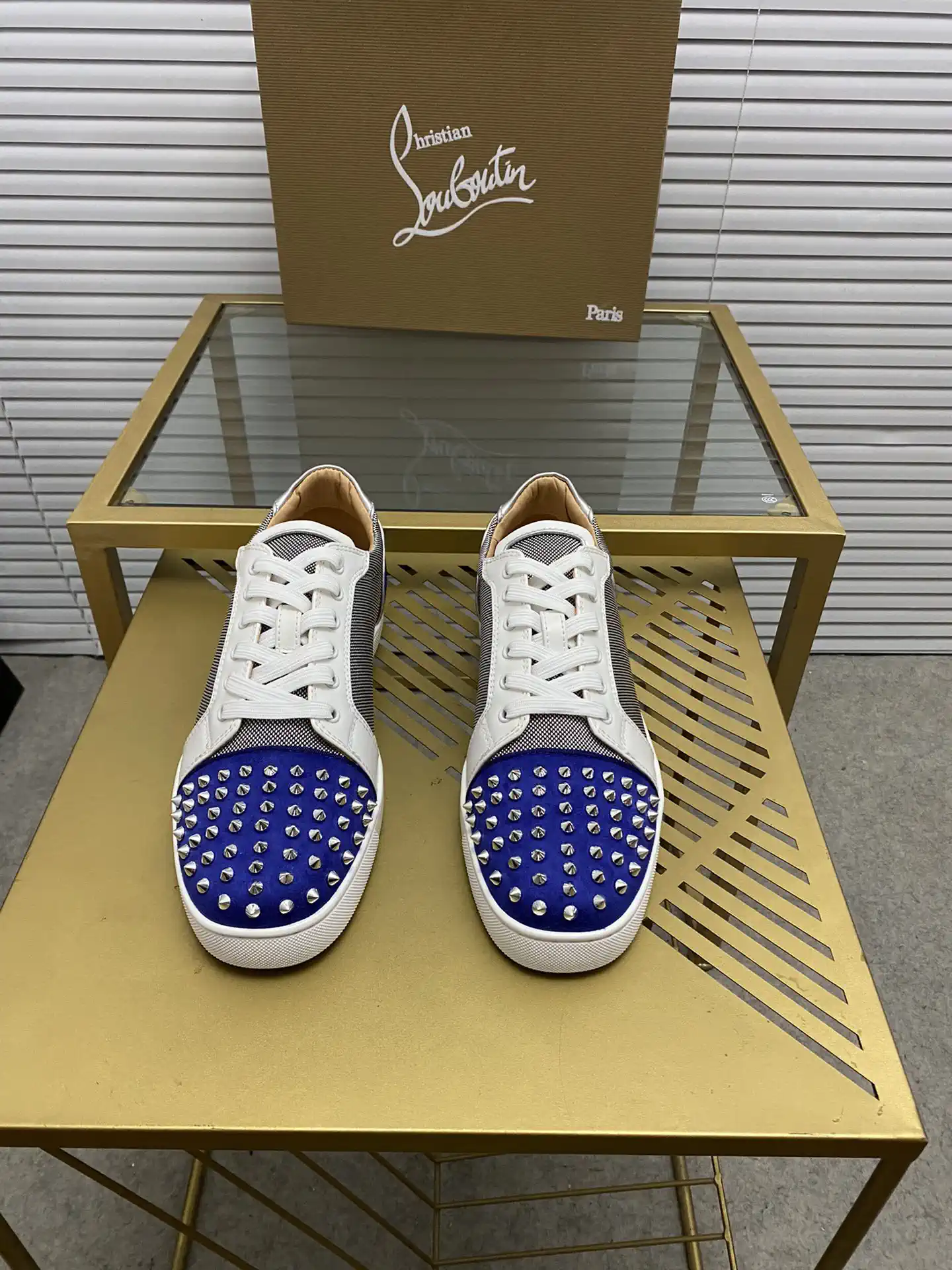 Unisex Studded Toe Casual Skate Shoes image 1