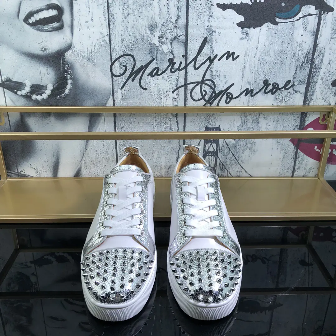 Spiked Toe Casual Sneakers image 1