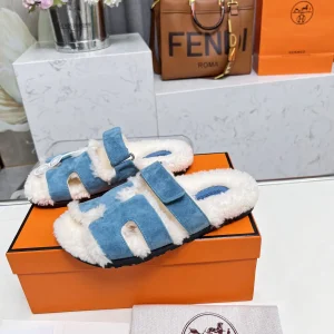 Women's Erjiu Fur Slippers image 1