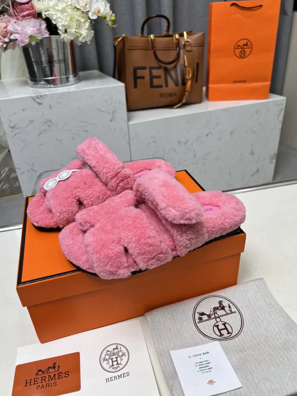 Suede Plush Slippers image 1