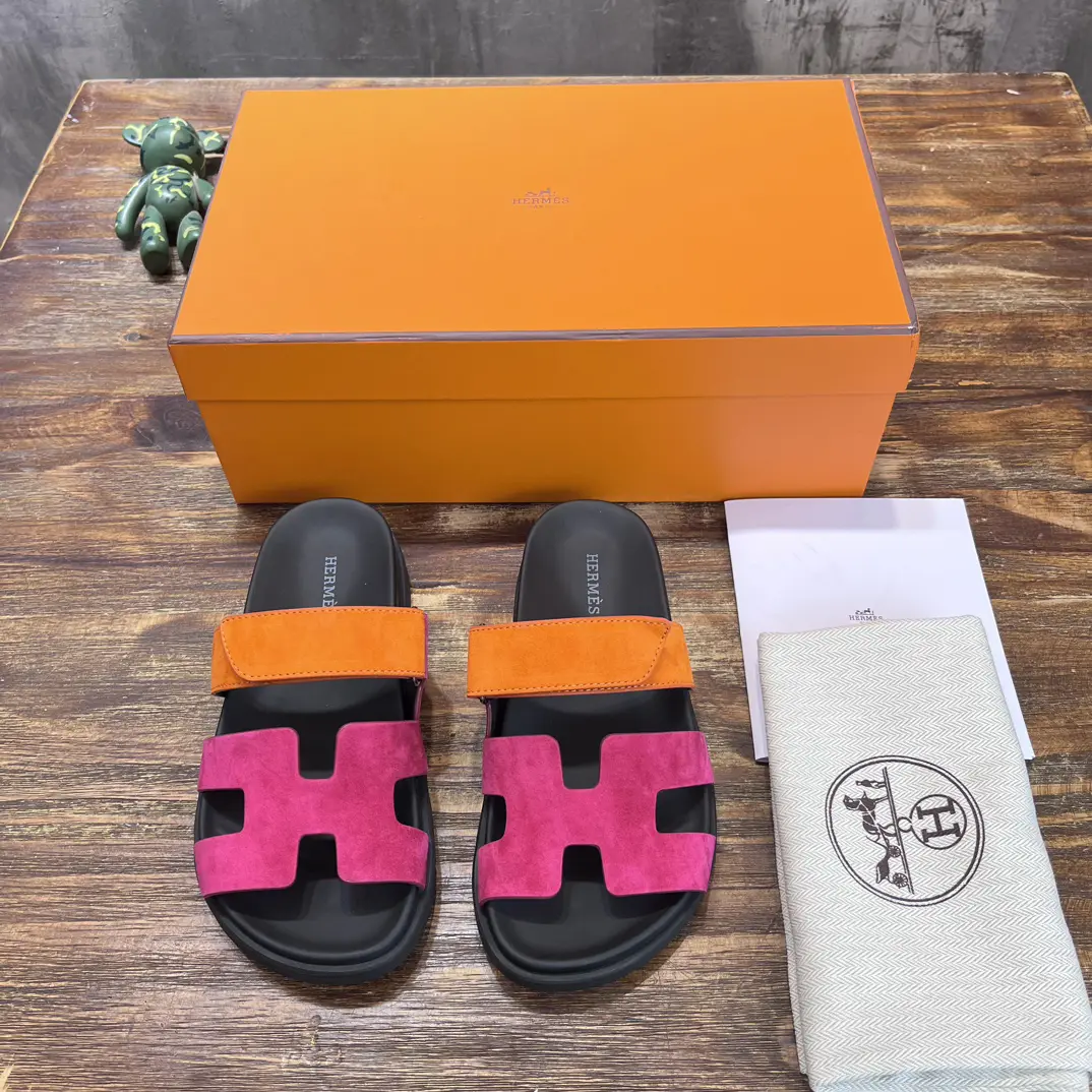 Hermes Chypre Slippers image 1