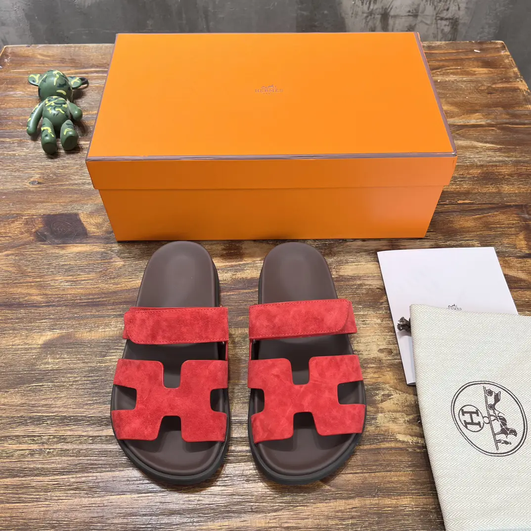 Hermes Chypre Slippers image 1