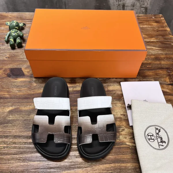Hermes Chypre Slippers image 1