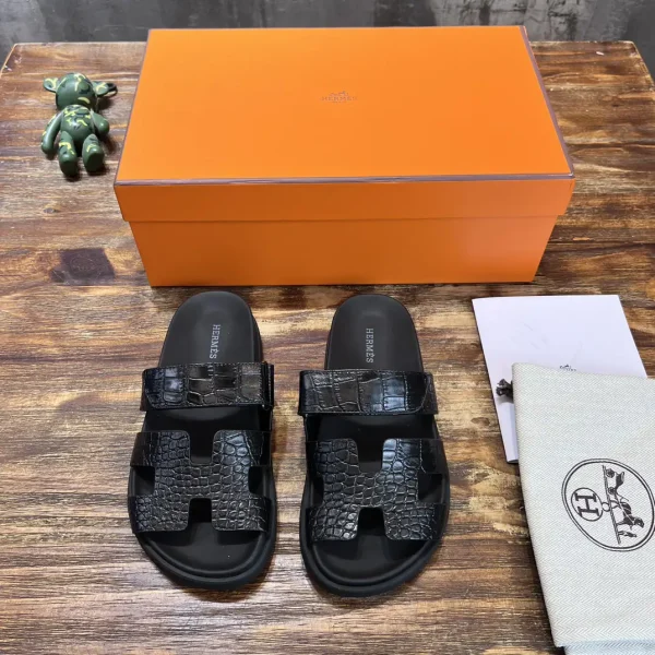 Hermes Chypre Slippers image 1