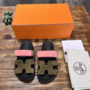 Hermes Chypre Slippers image 1