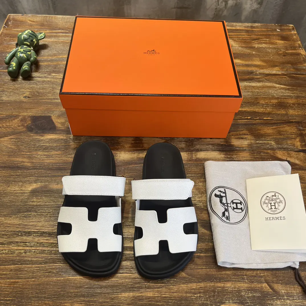 Hermes Chypre Slippers image 1