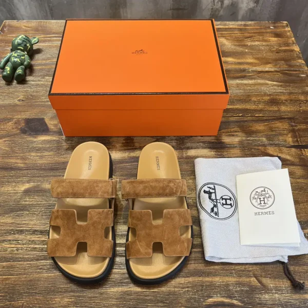 Hermes Chypre Slippers image 1