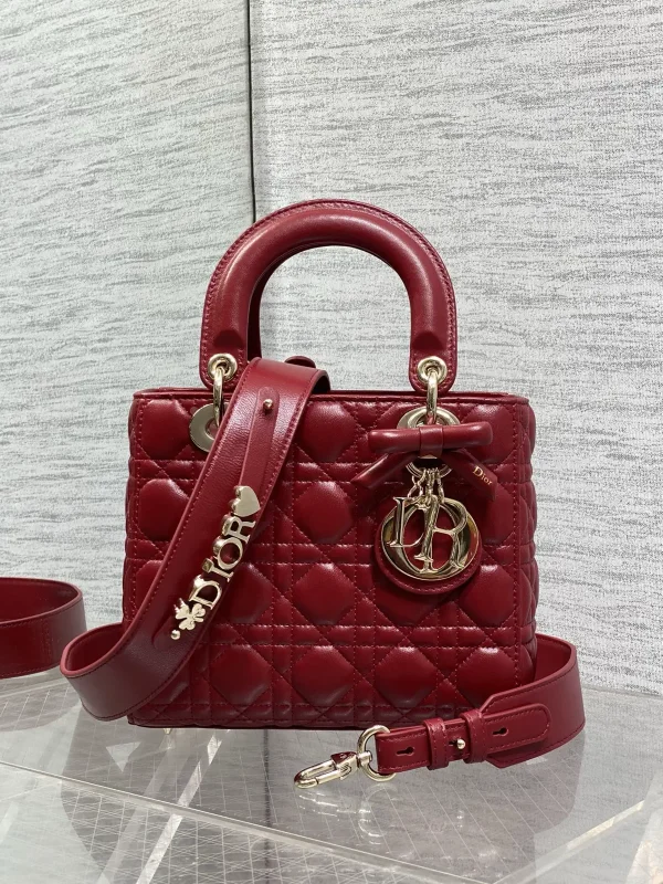 Dior Quilted Bow Top Handle Bag image 1