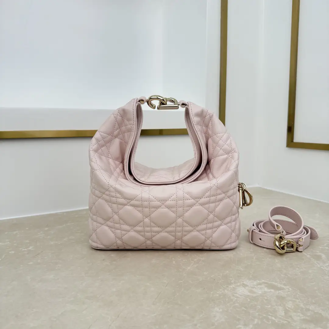 Dior Quilted Toujours Hobo Bag image 1
