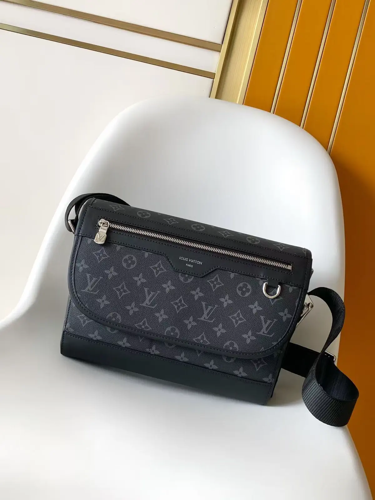 Louis Vuitton Monogram Eclipse Messenger Bag image 1