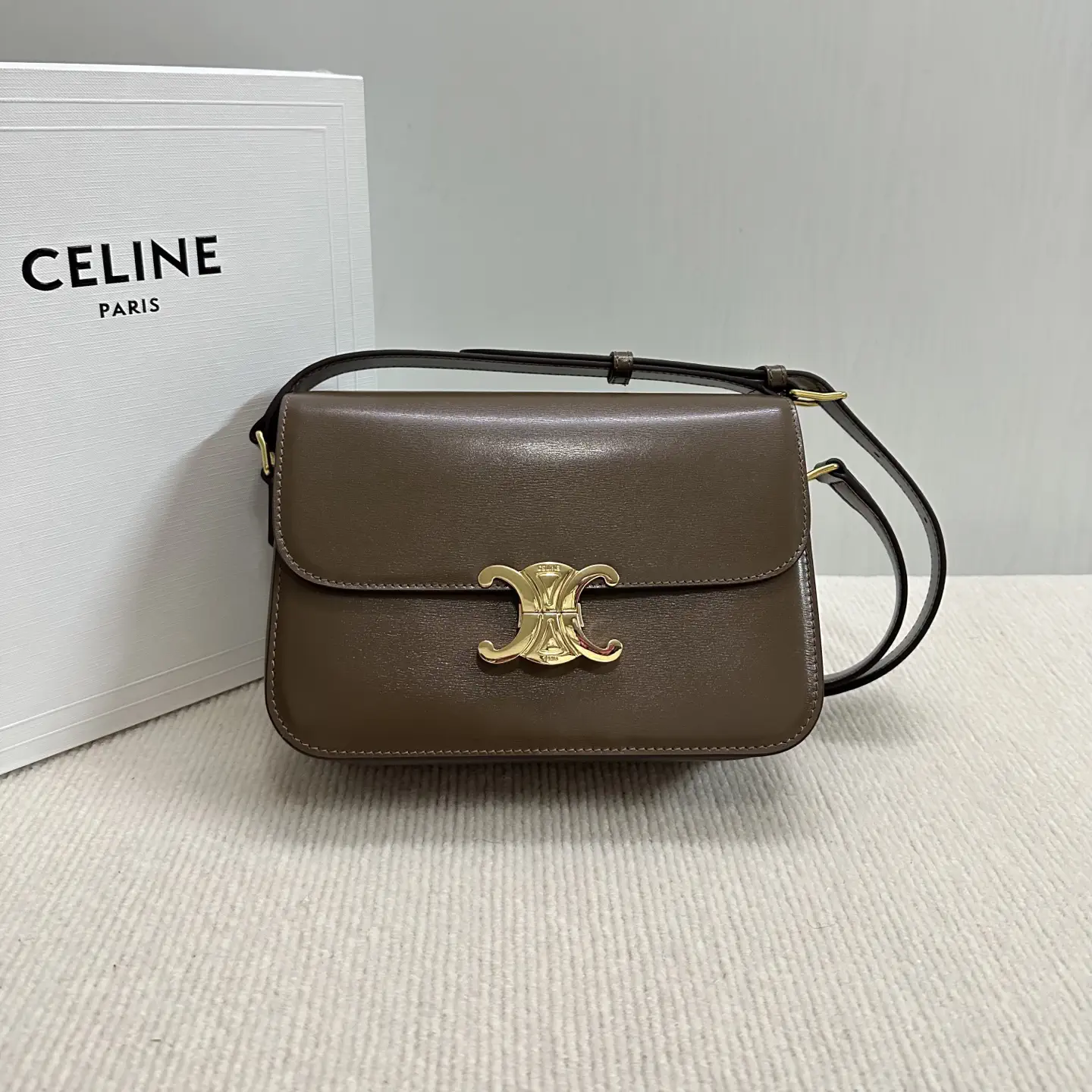 CELINE Triomphe Shoulder Bag image 1