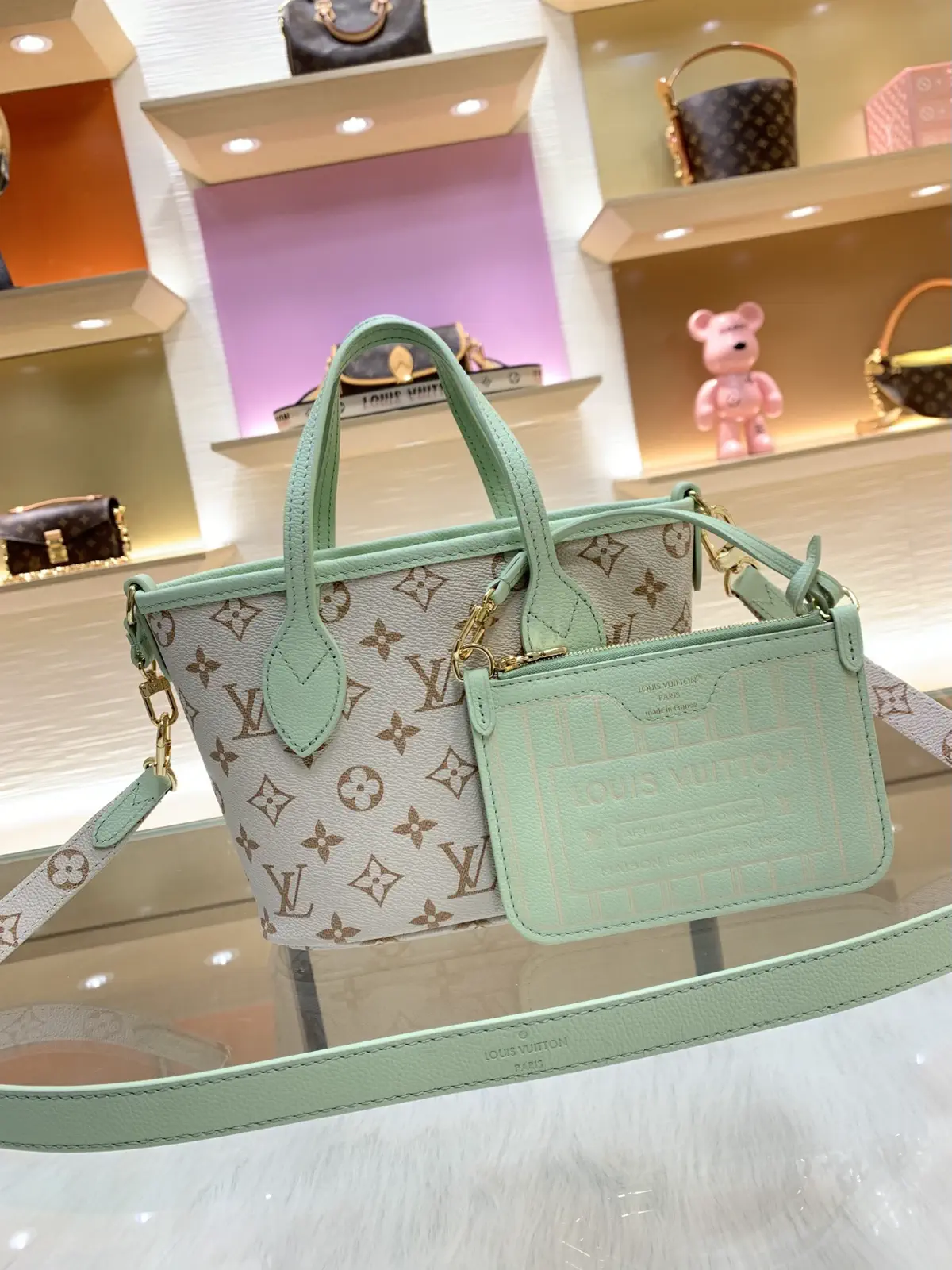 Louis Vuitton Neverfull Inside Out BB Monogram Tote Bag image 1
