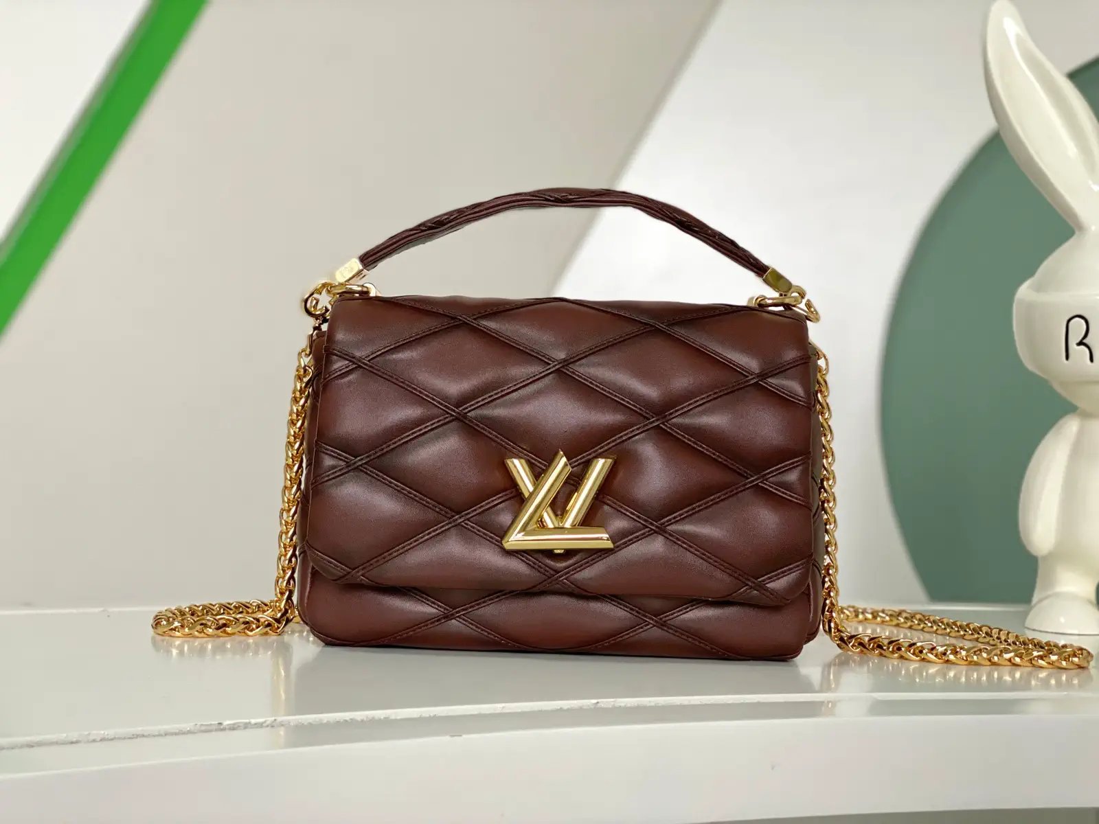 Louis Vuitton GO-14 MM Quilted Lambskin Top Handle Bag image 1