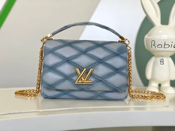 Louis Vuitton GO-14 MM Quilted Top Handle Bag with Chain Strap image 1