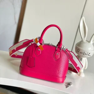 Louis Vuitton Alma BB Epi Leather Top Handle Bag image 1