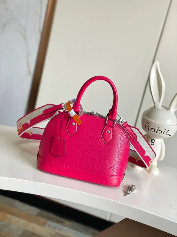 Louis Vuitton Alma BB Epi Leather Top Handle Bag image 1