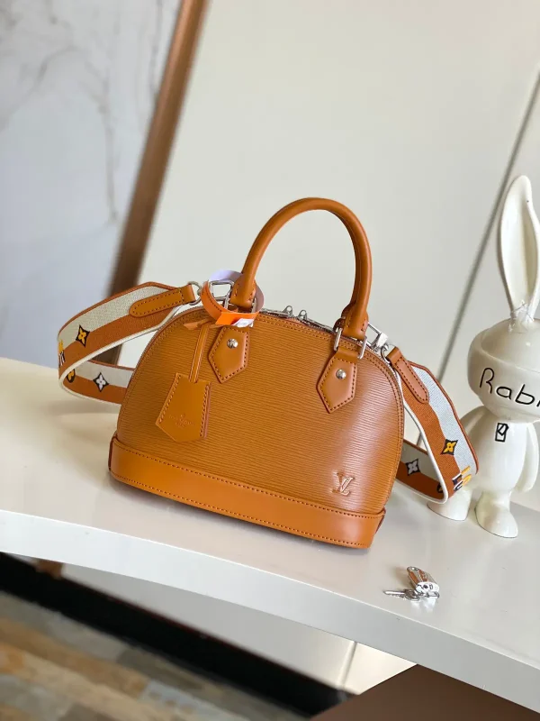 Louis Vuitton Alma BB Epi Leather Top Handle Bag image 1