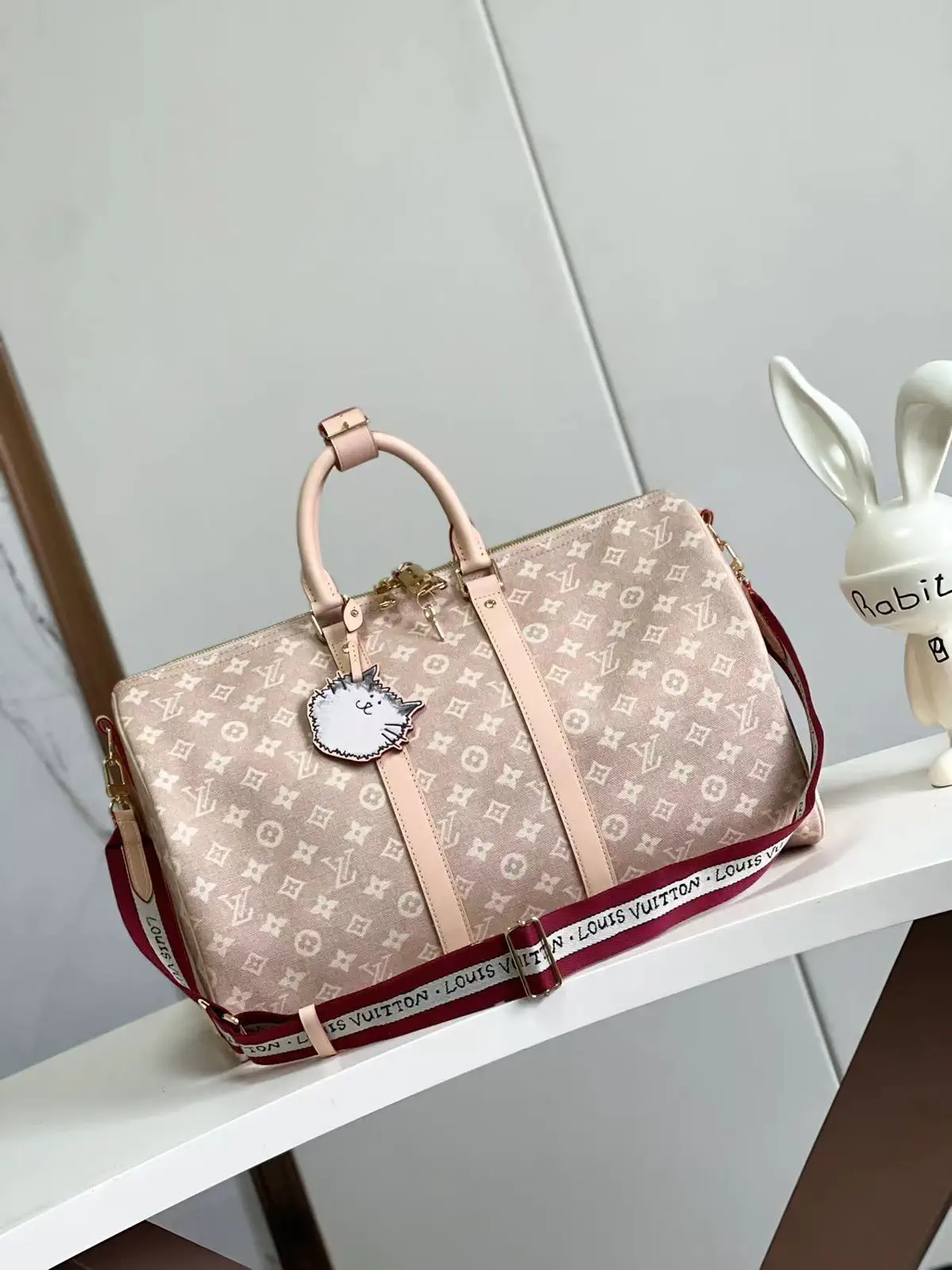 Louis Vuitton Monogram Keepall Bandoulière 45 Duffle Bag image 1
