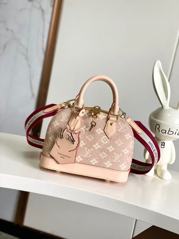 Louis Vuitton Alma BB Meowgram Pattern Top Handle Bag image 1