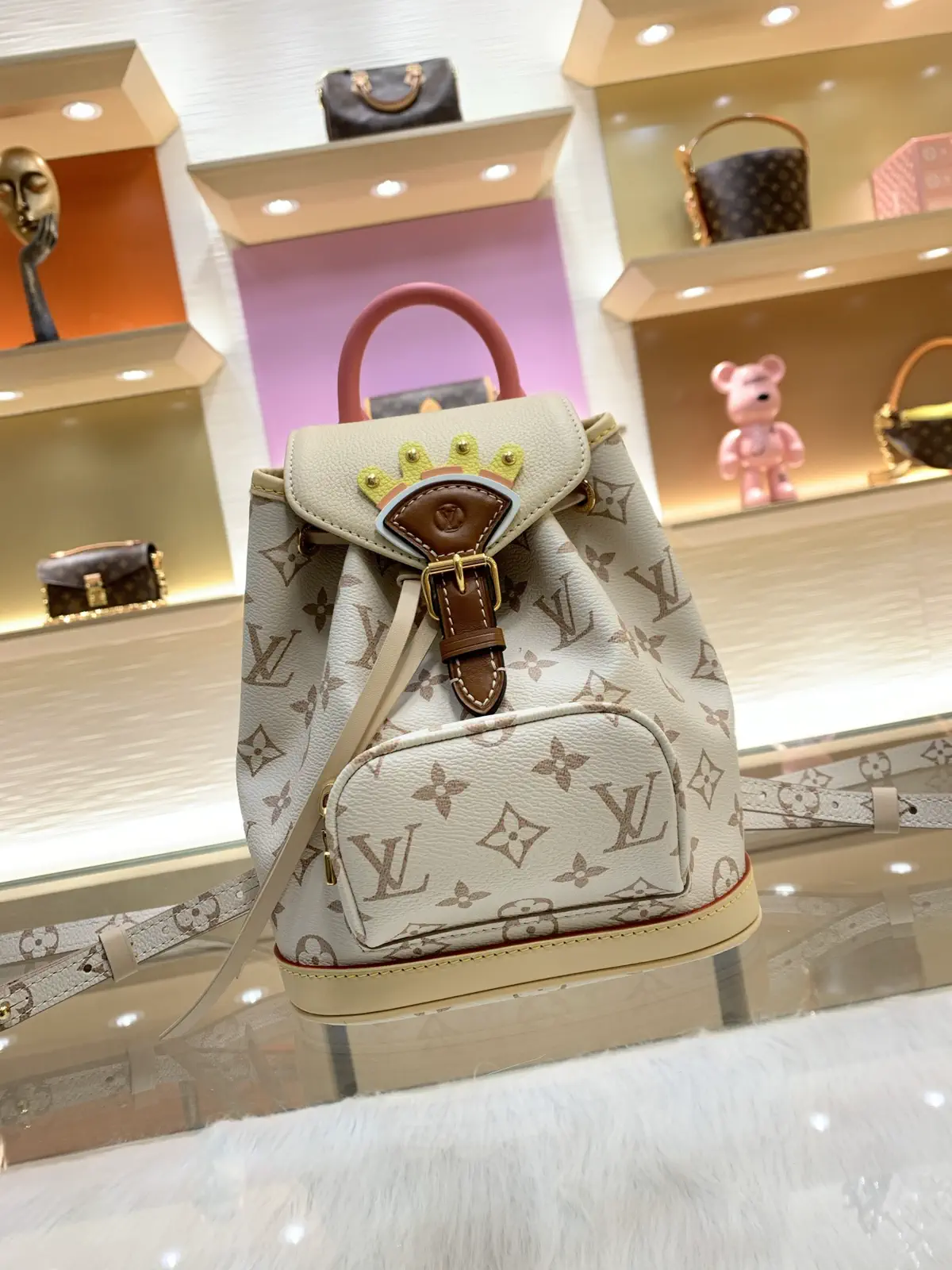 Louis Vuitton Montsouris Mini Monogram Backpack image 1
