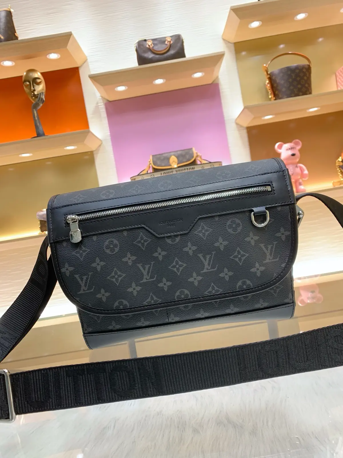 Louis Vuitton Monogram Eclipse Messenger Bag image 1