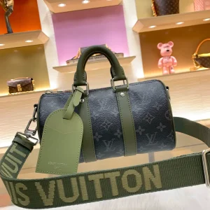 Louis Vuitton Keepall Bandoulière 25 Monogram Duffle Bag image 1