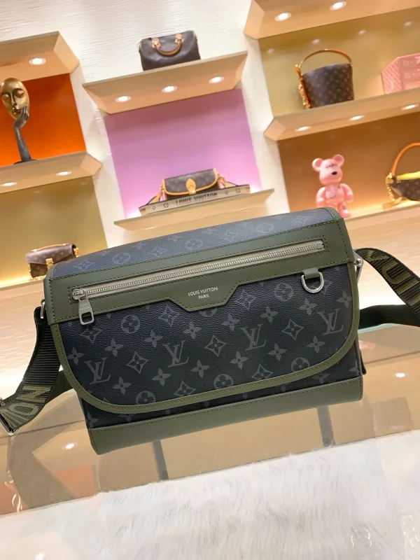 Louis Vuitton Monogram Eclipse Canvas Messenger Bag image 1