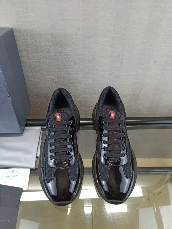 Men's Patent Leather and Mesh Shoes image 1