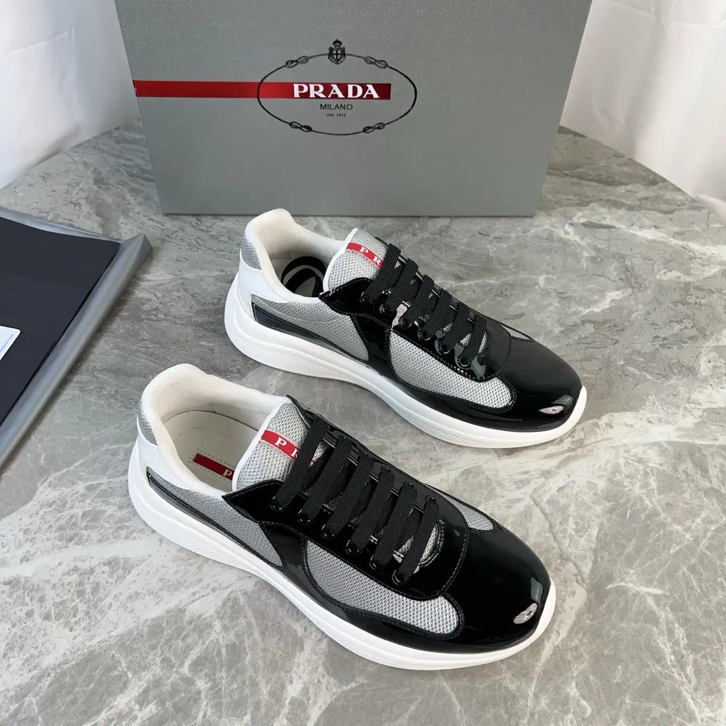 Classic Patent Leather and Mesh Shoes image 1