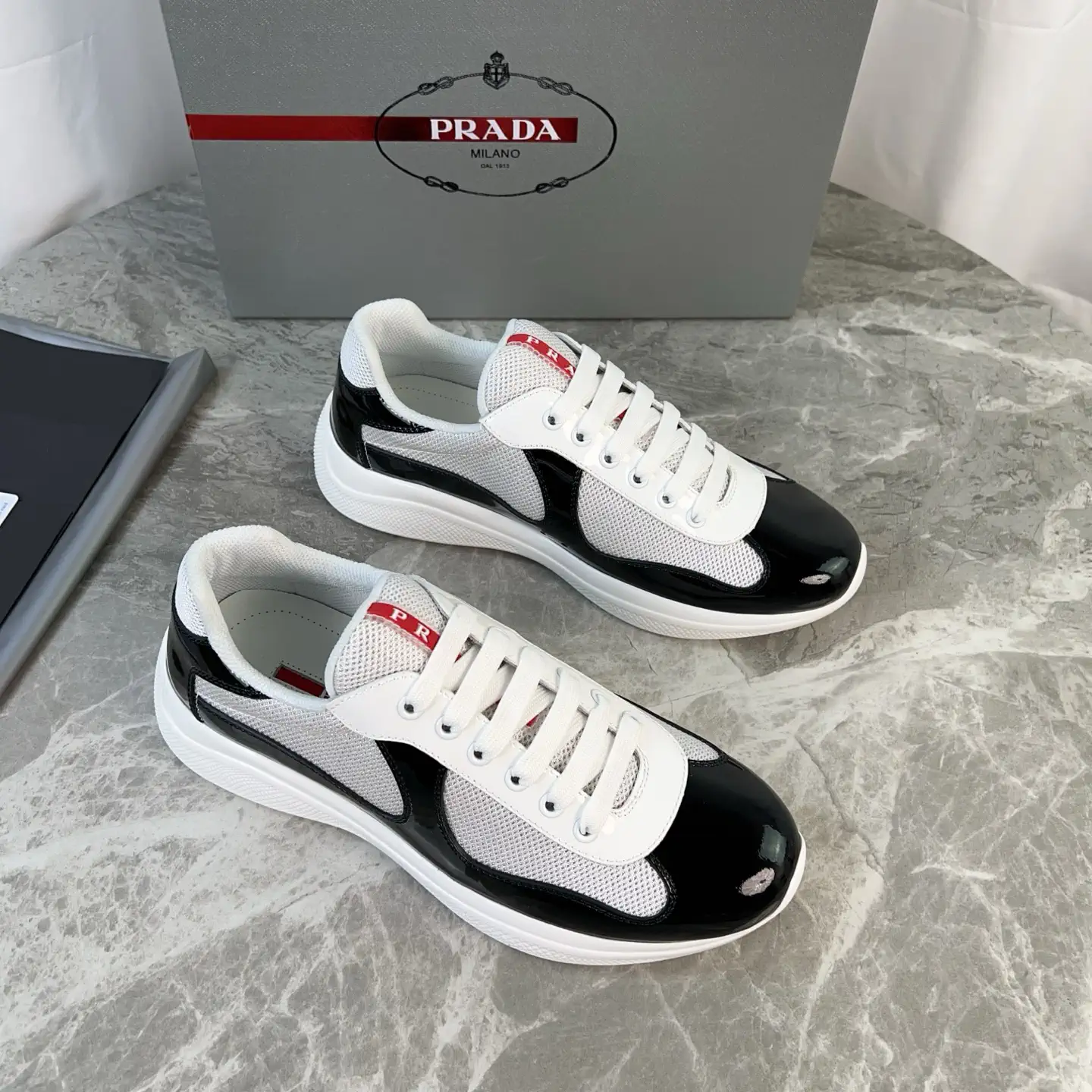 Classic Patent Leather and Mesh Shoes image 1