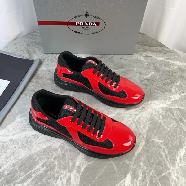 Classic Patent Leather and Mesh Casual Shoes image 1