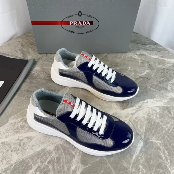 Classic Patent Leather and Mesh Casual Shoes image 1