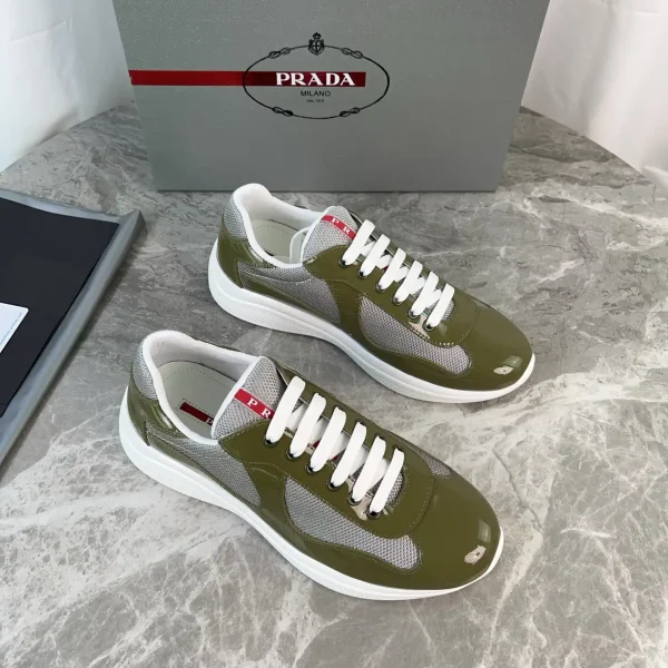 P Classic Patent Leather and Mesh Shoes image 1