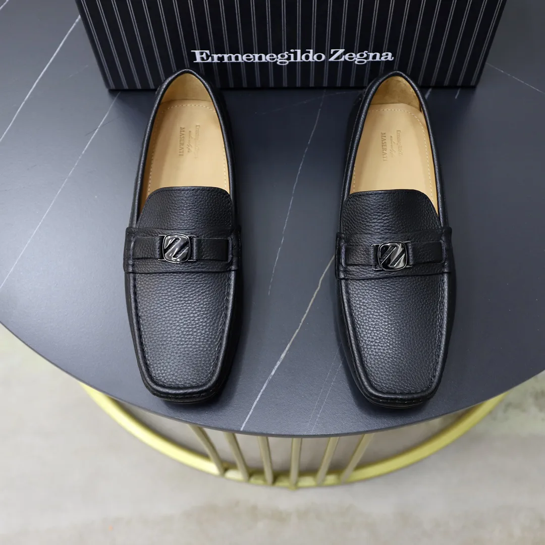Men's Business Casual Slip-On Loafers image 1